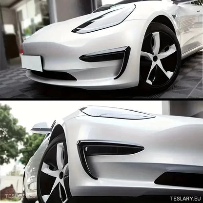 Tesla 3 logljós vindur skerandi - glans svartur
