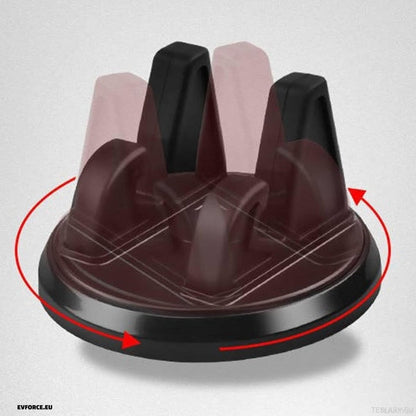 360 ° Roterabel Sug Cup Car Phone Mount för Tesla, BYD, MG & Other EVS