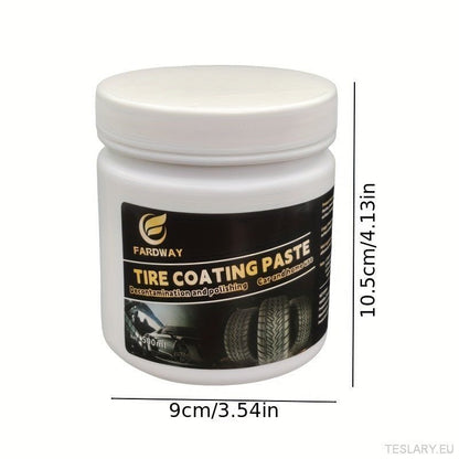 500ml Car Tyre Waxing and Glazing for your EV - TESLARY Tesla Shop Accessories Europe Nederlands Ireland Deutschland Espana Alicante France Italia