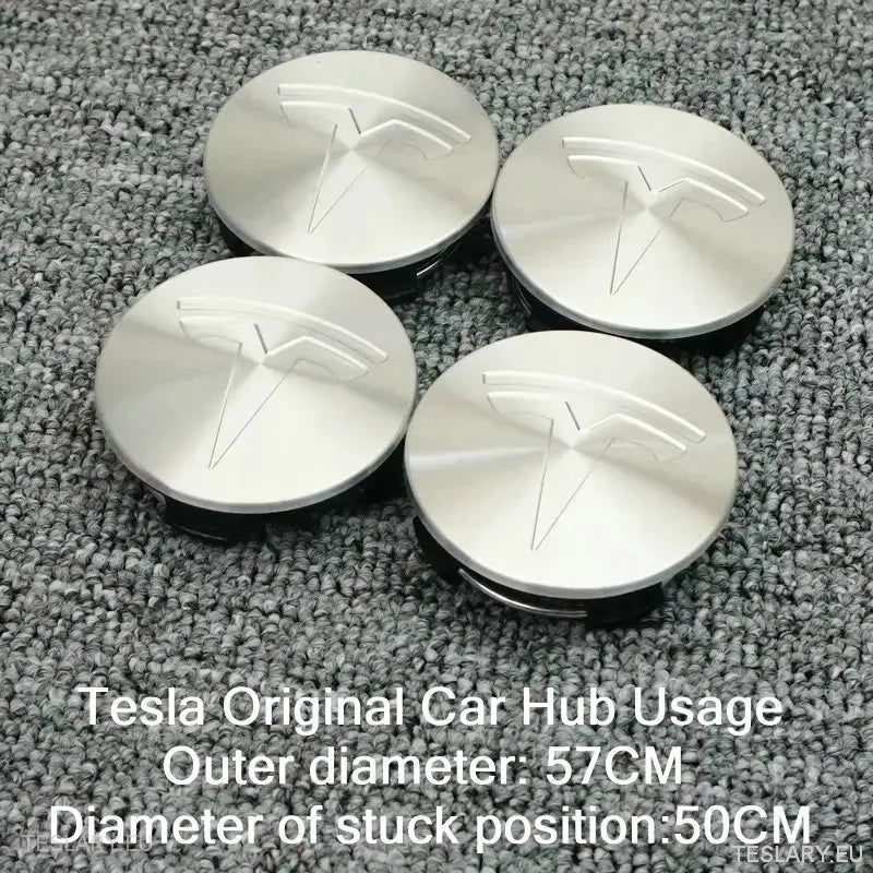 56mm Wheel Centre Caps with Logo for Tesla 3 , Y , S and X - TESLARY Tesla Shop Accessories Europe Nederlands Ireland Deutschland Espana Alicante France Italia