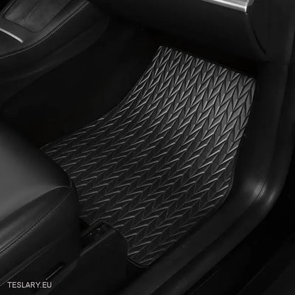 Tappeti da pavimento in pelle PU personalizzati Tesla Model 3 (guida a sinistra)