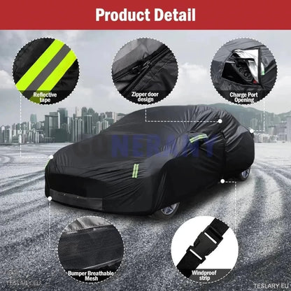 Custom Fit Tesla Alle weersomstandigheden voor Tesla -modellen 3/3+ Highland, Model Y VS Model Y Juniper