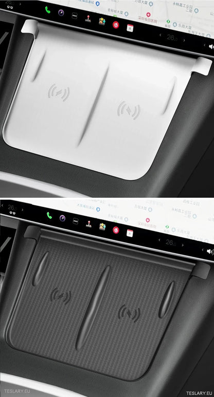 Tesla 3 / y & Highland Silicone Anti Slip Cover για ασύρματο μαξιλάρι φόρτισης