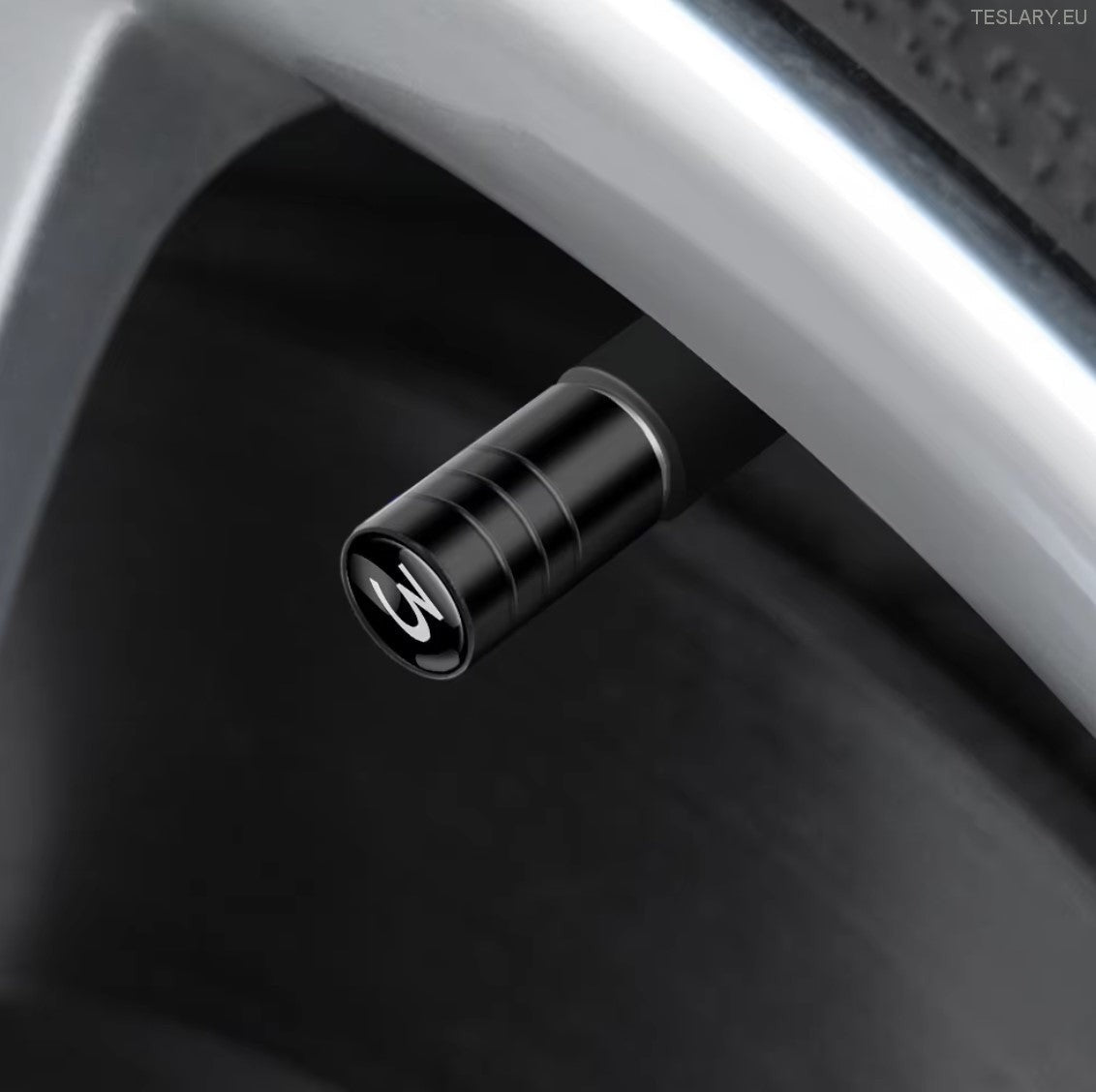 Въздушни клапани Tesla Tire с модел 3 или модел Y лого
