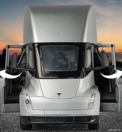 TESLA SEMI TRAILER TRUCKOTORTOTORTÓW 1:24 Nieoficjalna wersja