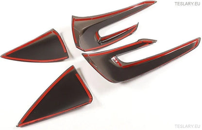 Tesla Model 3/Y & 3+ Highland Tail Light Røkt plastbeskyttelsesdeksler