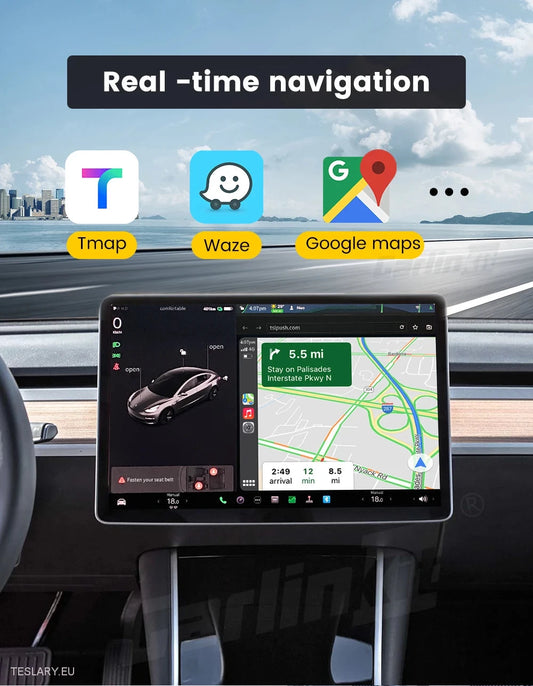 Tesla Wireless Adapter für CarPlay für Android & Apple -Geräte