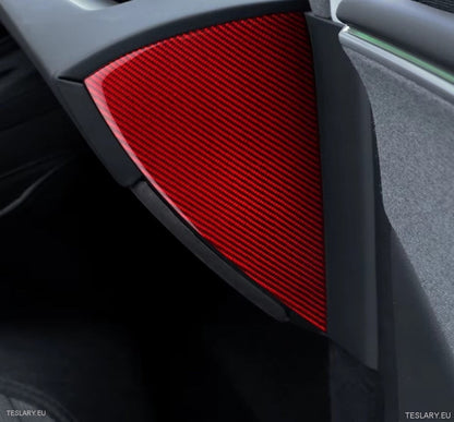 Tesla Model 3 Highland Real Real Carbon Fiber Side Trib (2 парчета)