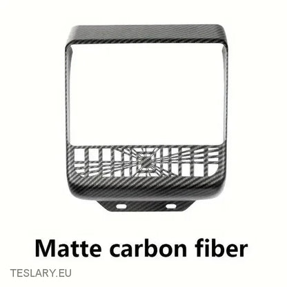 Tesla Model 3 Highland bakluft Ventin ramme karbonfiberstil Trim