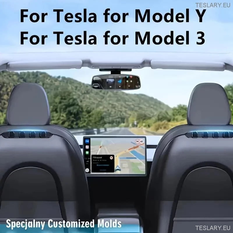 Tesla Model 3/Y & Highland Hidden Hook per il retro dei sedili passeggeri o conducente