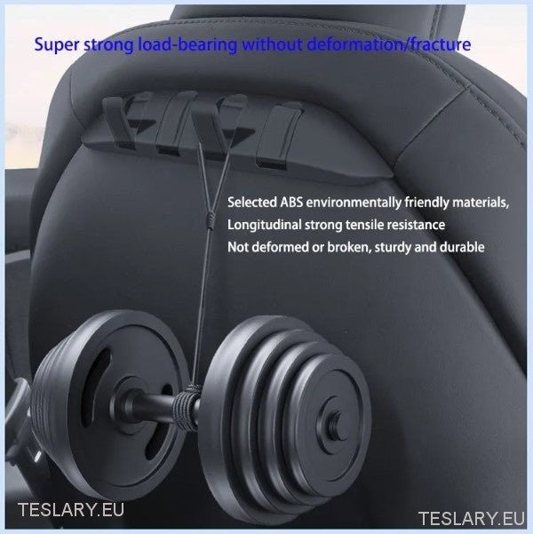 Tesla Model 3/Y & Highland Hidden Hook per il retro dei sedili passeggeri o conducente