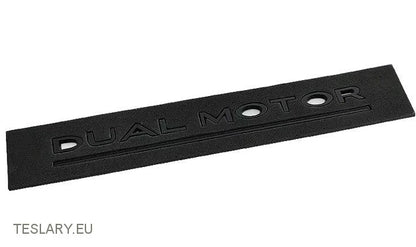 Tesla Modelo 3/Y Dual Motor Logo Emblem Black, Red, Chrome, Gold