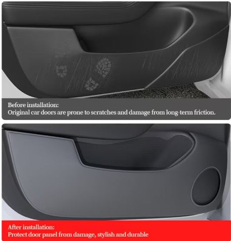 Tesla Model 3 Highland - Tesla Model Y Juniper Front Rear Door Kick Protection Buy From Europes Tesla Accessories Online Store with Delivery Across Europe with Fedex TESLARY.EU