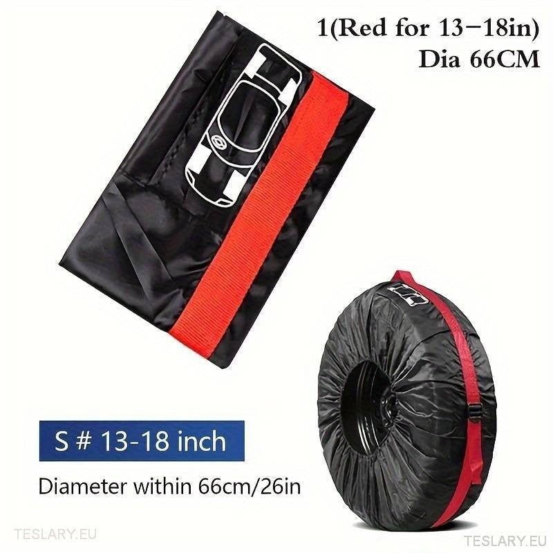 All Weather Tyre Covers - Suitable for Telsa 3 / Y / Y & X - TESLARY Tesla Shop Accessories Europe Nederlands Dublin Cork Ireland Deutschland Espana Alicante France Italia