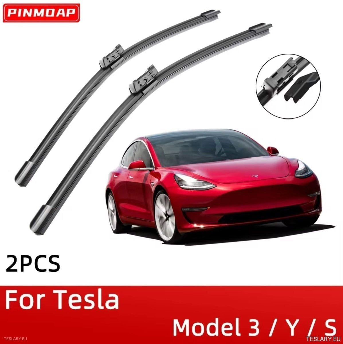 All Weather Windscreen Wiper Blades for Tesla Model 3 , Model Y and S - TESLARY Tesla Shop Accessories Europe Nederlands Dublin Cork Ireland Deutschland Espana Alicante France Italia