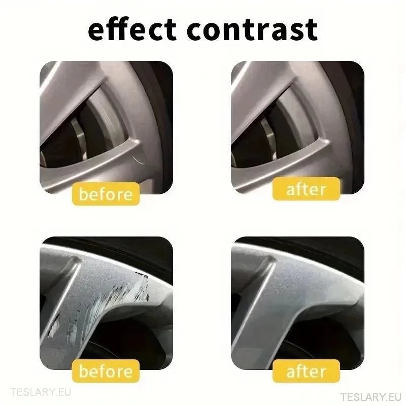 Alloy Wheel Repair Kit Silver - Universal - TESLARY Tesla Shop Accessories Europe Nederlands Dublin Cork Ireland Deutschland Espana Alicante France Italia