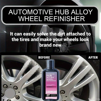 Automotive Hub Wheel Refinisher, Alloy Wheel Scratch Repair Paste, Car Maintenance Polishing Cream for Rust & Scale Removal - TESLARY Tesla Shop Accessories Europe Nederlands Dublin Cork Ireland Deutschland Espana Alicante France Italia