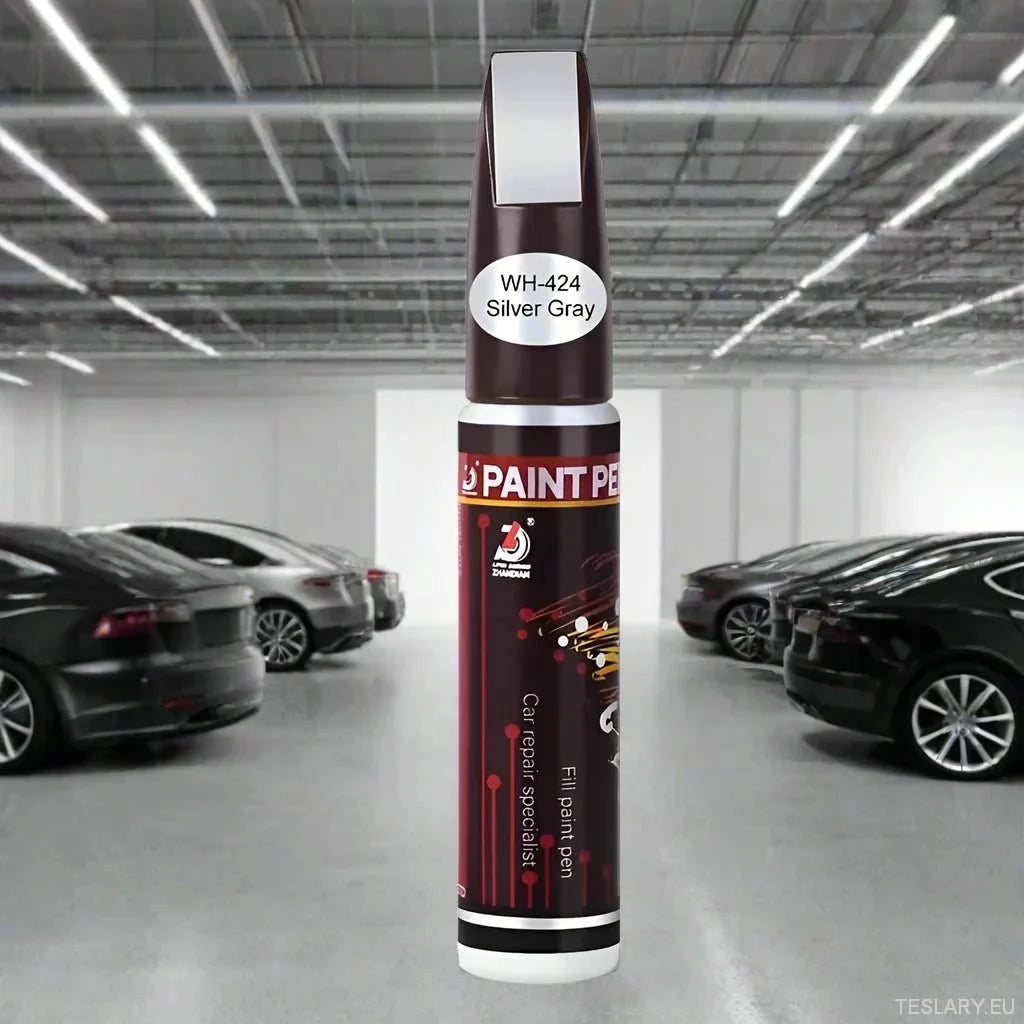 Car Touch Up Paint Pen with Brush - TESLARY Tesla Shop Accessories Europe Nederlands Dublin Cork Ireland Deutschland Espana Alicante France Italia