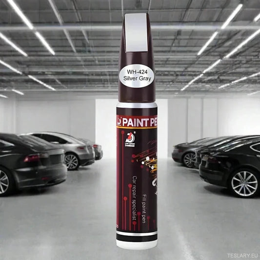 Car Touch Up Paint Pen with Brush - TESLARY Tesla Shop Accessories Europe Nederlands Dublin Cork Ireland Deutschland Espana Alicante France Italia