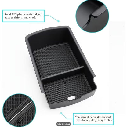 Center Console Storage Tray for Volkswagen ID.4 2026, 2025, 2024, 2023 - TESLARY Buy Tesla Shop Accessories Europe Nederlands Dublin Cork Ireland Deutschland Espana Iceland Finland France Italia
