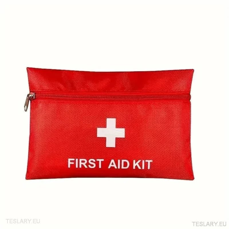 Compact Emergency First Aid Kit for your Tesla Car - TESLARY Tesla Shop Accessories Europe Nederlands Dublin Cork Ireland Deutschland Espana Alicante France Italia