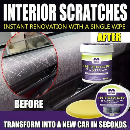 Car Interior Renewal Cream - Scratch Remover & Plastic Repair for Dashboards, Trim & Bumpers