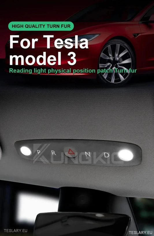Dome / Map Light Cover for Tesla 3 Highland - TESLARY Tesla Shop Accessories Europe Nederlands Ireland Deutschland Espana Alicante France Italia