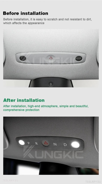 Dome / Map Light Cover for Tesla 3 Highland - TESLARY Tesla Shop Accessories Europe Nederlands Ireland Deutschland Espana Alicante France Italia