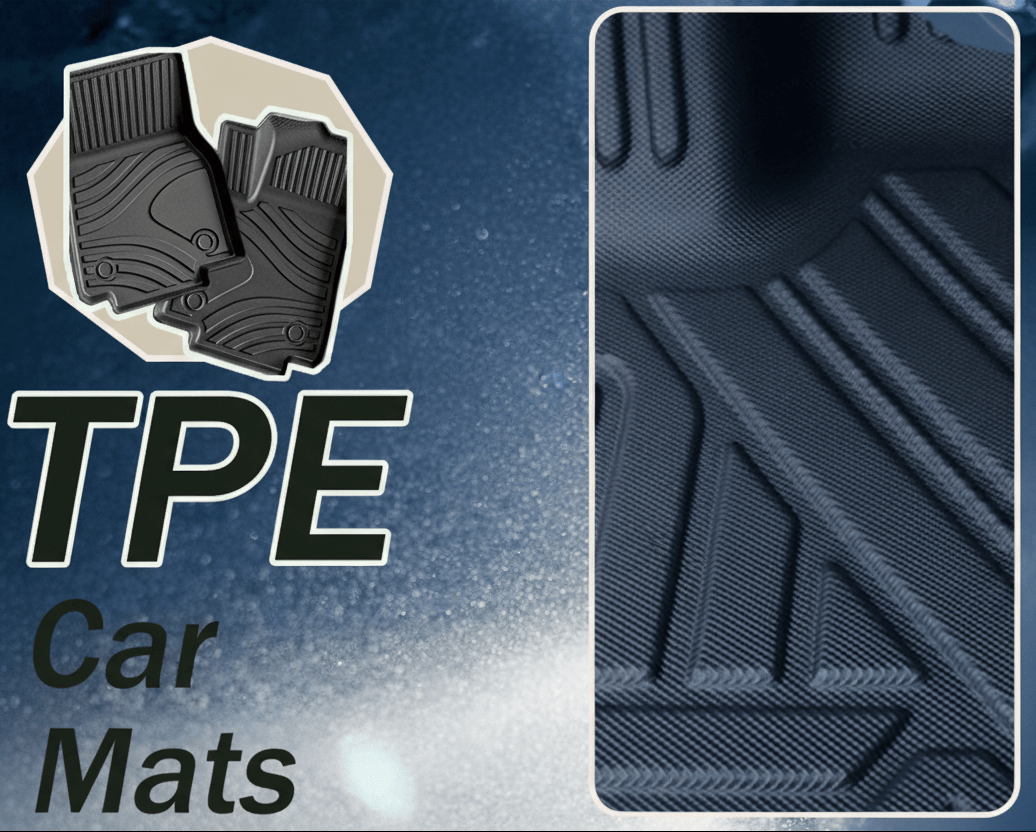 Elegant Stylish Car Floor Mats All-Weather TPE Mats for [RHD] Tesla MODELY 2022-2024 - TESLARY Buy Tesla Shop Accessories Europe Nederlands Dublin Cork Ireland Deutschland Espana Iceland Finland France Italia