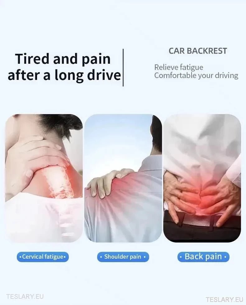 Extra Large PU Leather Headrest Pillow Suitable for Tesla Model 3 / Y - TESLARY Tesla Shop Accessories Europe Nederlands Dublin Cork Ireland Deutschland Espana Alicante France Italia