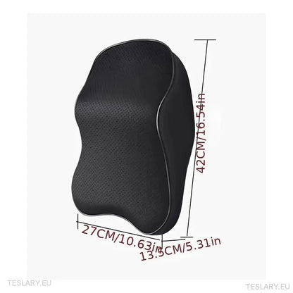 Extra Large PU Leather Headrest Pillow Suitable for Tesla Model 3 / Y - TESLARY Tesla Shop Accessories Europe Nederlands Dublin Cork Ireland Deutschland Espana Alicante France Italia