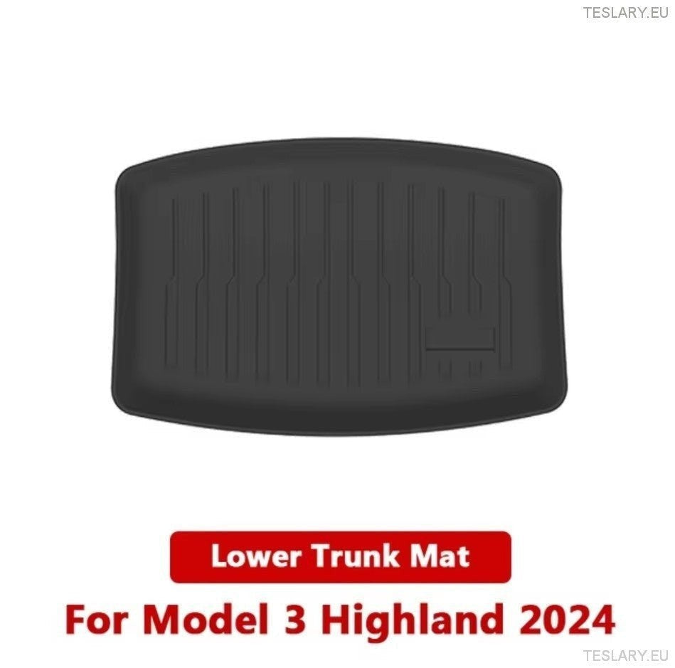 Fram- och bakre TPE -lagringsmattor för Tesla Model 3 Highland (2)