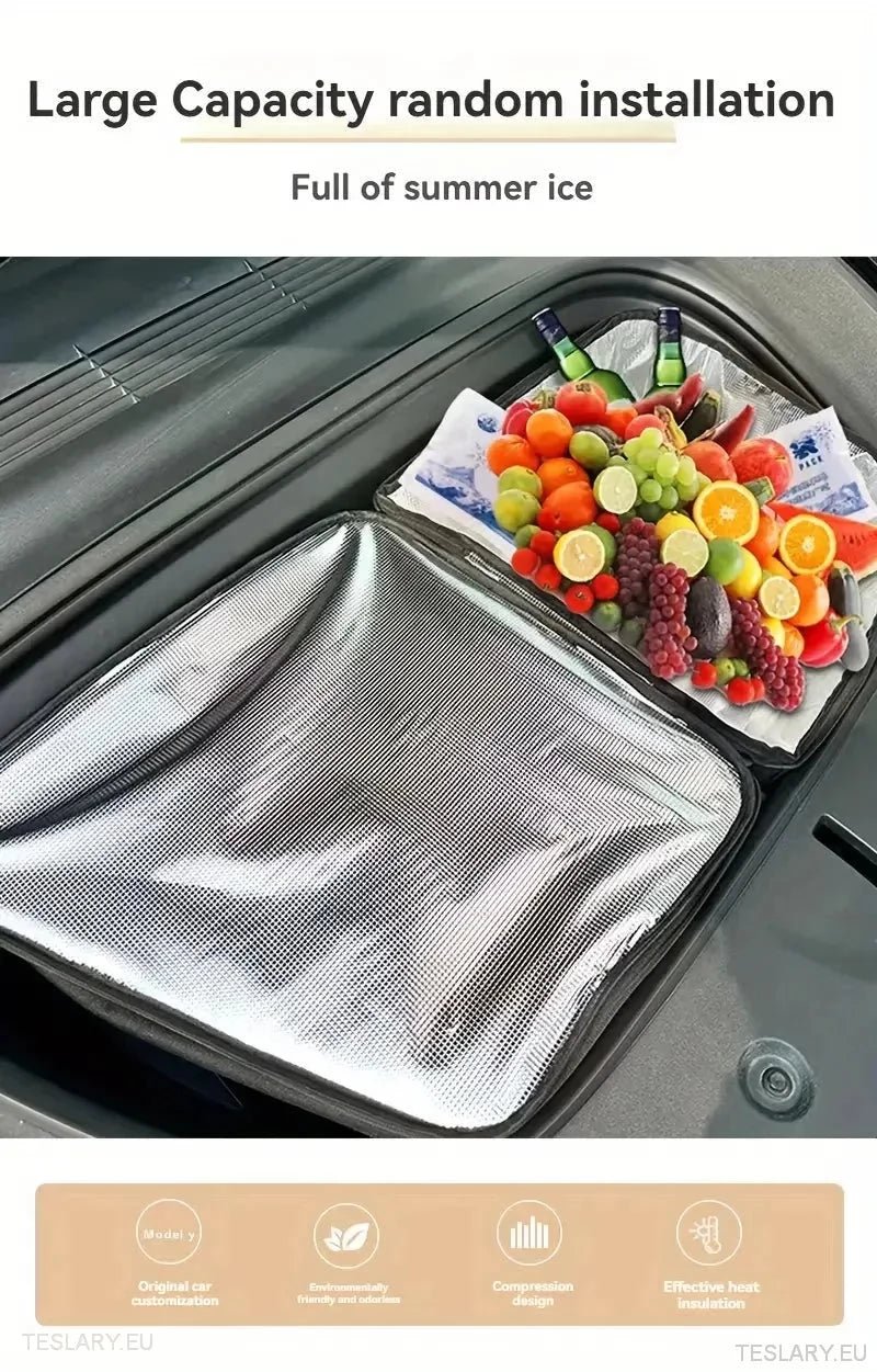 Frunk Storage / Cooler Bags & Organiser for Tesla Model 3 / Y - TESLARY Tesla Shop Accessories Europe Nederlands Dublin Cork Ireland Deutschland Espana Alicante France Italia