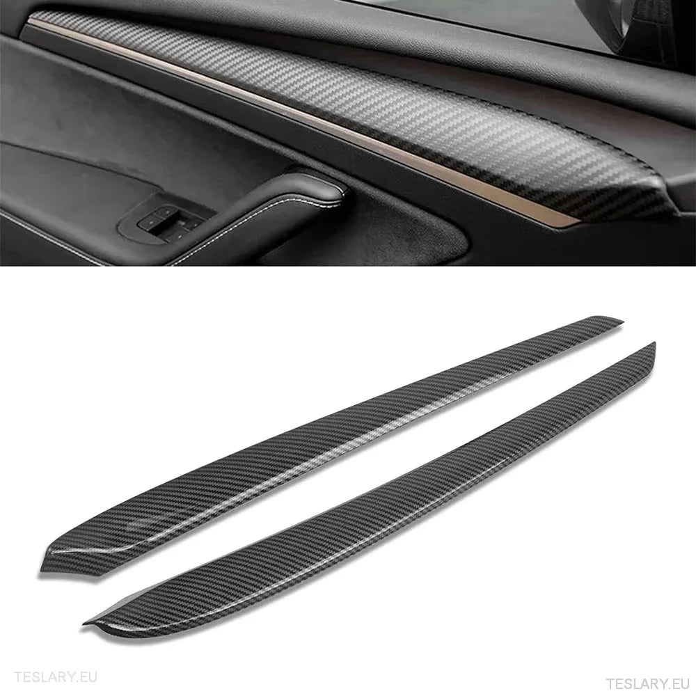 Internal Door Side Trims Tesla 3/Y - TESLARY Tesla Shop Accessories Europe Nederlands Ireland Deutschland Espana Alicante France Italia