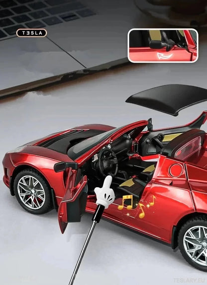 Оригинална Tesla Roadster Model Car 2012 1:24 Неофициална версия