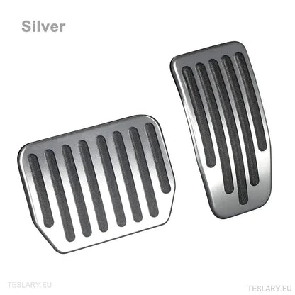 Performance Upgrade Tesla 3 / Y Non Slip Aluminium Foot Pedals - TESLARY Tesla Shop Accessories Europe Nederlands Ireland Deutschland Espana Alicante France Italia