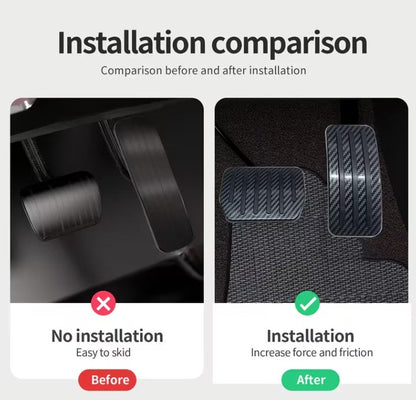 Performance Upgrade Tesla Model 3 , Model Y , Model 3 Highland and Model Y Juniper Non Slip Style Premium Brake & Accellerator Pedals - TESLARY Tesla Shop Accessories Europe Nederlands Dublin Cork Ireland Deutschland Espana Alicante France Italia