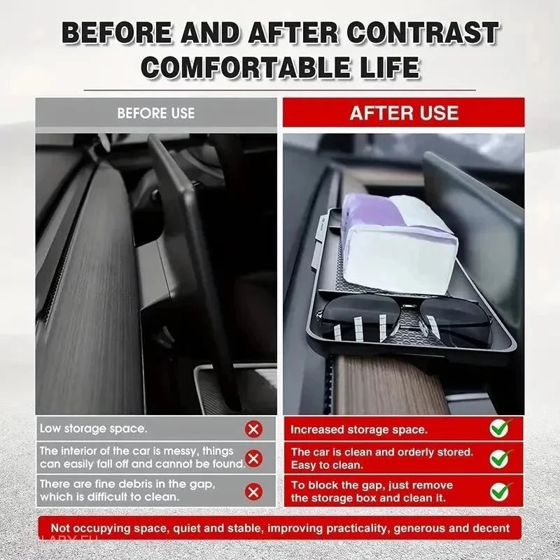 Premium Center Console skipuleggjandi fyrir Tesla 3/Y