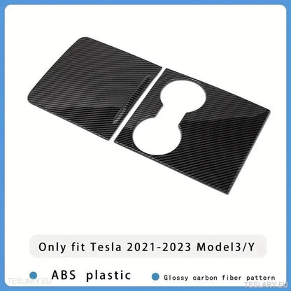 Premium Plaste Center Console Cover fyrir Tesla 3/Y