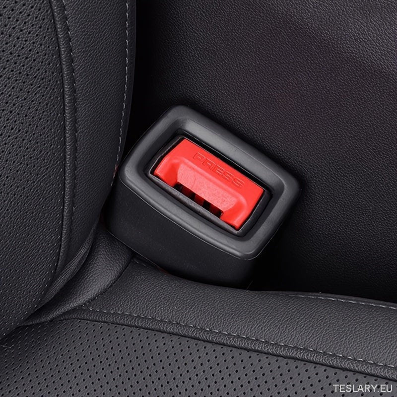 Premium PVC Car Seat Belt Socket Protector - Fit, Anti - Collision & Scratch Guard for Interior Upgrade - TESLARY Tesla Shop Accessories Europe Nederlands Dublin Cork Ireland Deutschland Espana Alicante France Italia