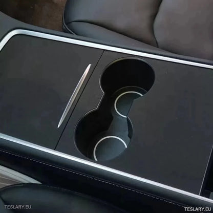 Couverture de console centrale en daim premium pour Tesla 3/Y