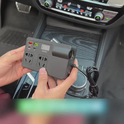 200 watt 12-24V 220V invertor compatibil cu mașinile Tesla (numai european)