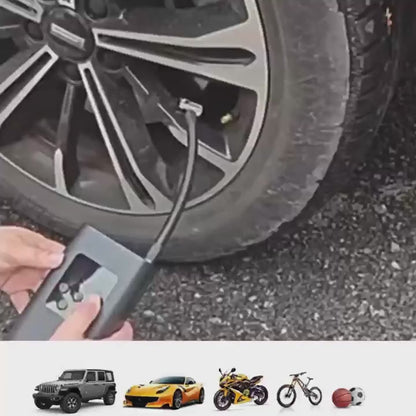 Hordozható akkumulátorral működő gumiabroncskompresszor a Tesla 3 Y S X - 4500MAH modellhez