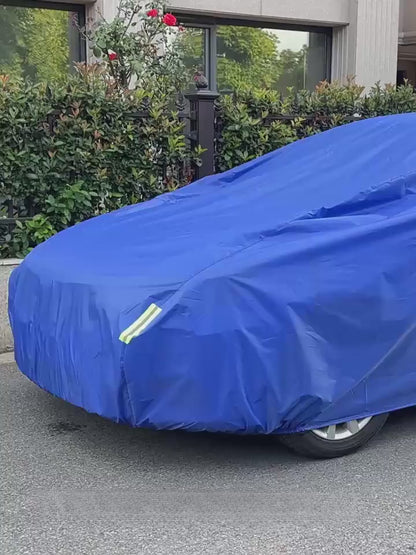 Tesla -malliin 3/y Sisä-/ulkoiluun 4,9 metrin auton kansi/suojelija sopii