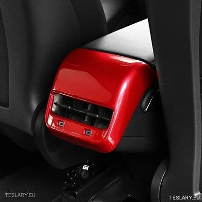 Rear Air Vent Covers for Tesla Model 3/Y - TESLARY Tesla Shop Accessories Europe Nederlands Ireland Deutschland Espana Alicante France Italia