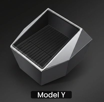 Rear Row Cybertruck Style Storage Box for Tesla Model Y 2022-2024 - TESLARY Tesla Shop Accessories Europe Nederlands Dublin Cork Ireland Deutschland Espana Alicante France Italia