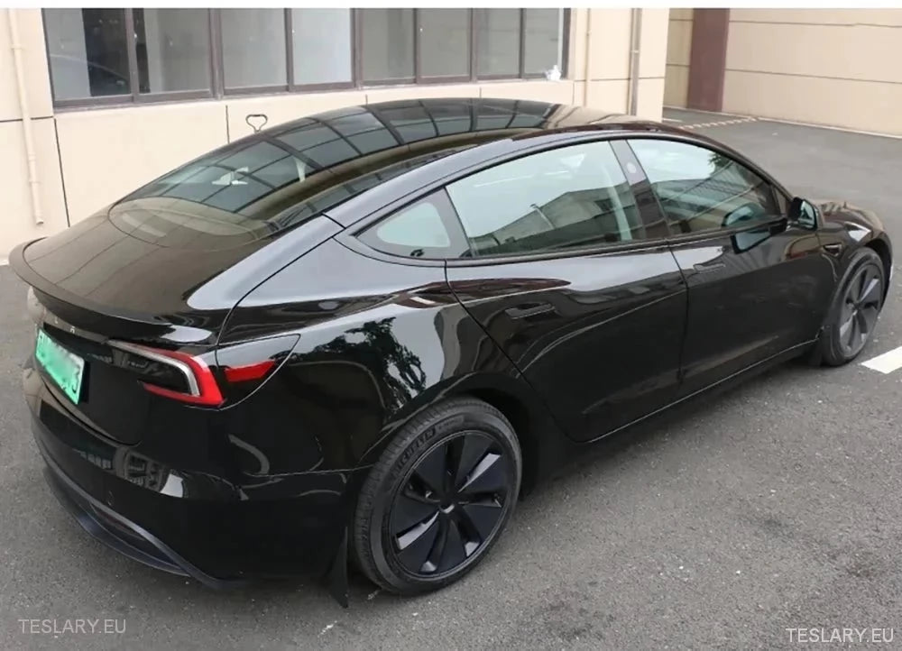 Rear Trunk Spoiler for Tesla Model 3 Highland 2024 Onwards - TESLARY Tesla Shop Accessories Europe Nederlands Ireland Deutschland Espana Alicante France Italia