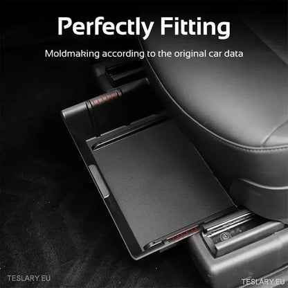 Seat Tray Organisers for Tesla Y - White or Black - TESLARY Tesla Shop Accessories Europe Nederlands Ireland Deutschland Espana Alicante France Italia