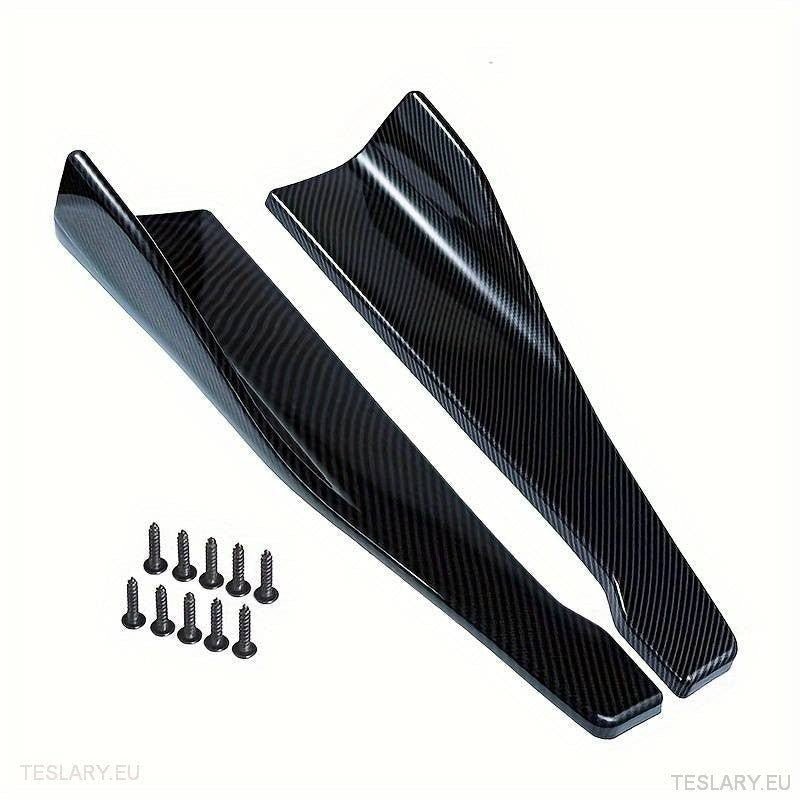 Side Skirt Carbon Fiber Body Trim ( Universal ) - TESLARY Tesla Shop Accessories Europe Nederlands Ireland Deutschland Espana Alicante France Italia