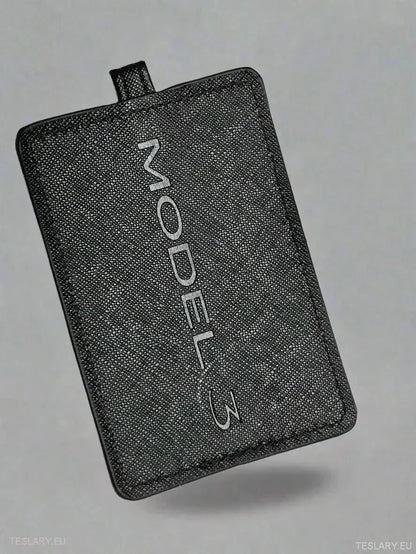 Модерен ключов калъф с лого на Tesla Model 3